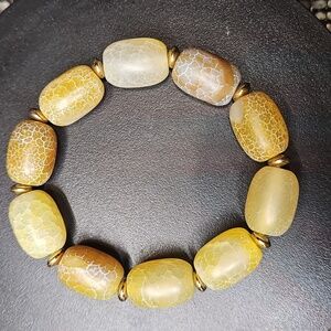 Cracked Agate Bracelet